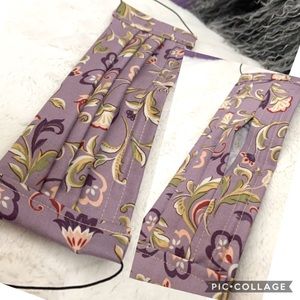 High quality 100% cotton face masks with filter